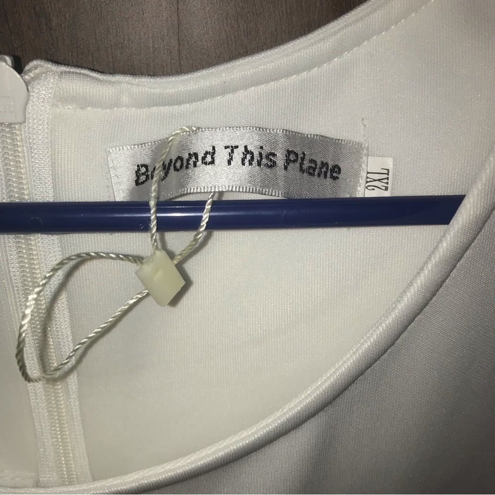 Beyond This Plane W&B Dress - Picture 5 of 7